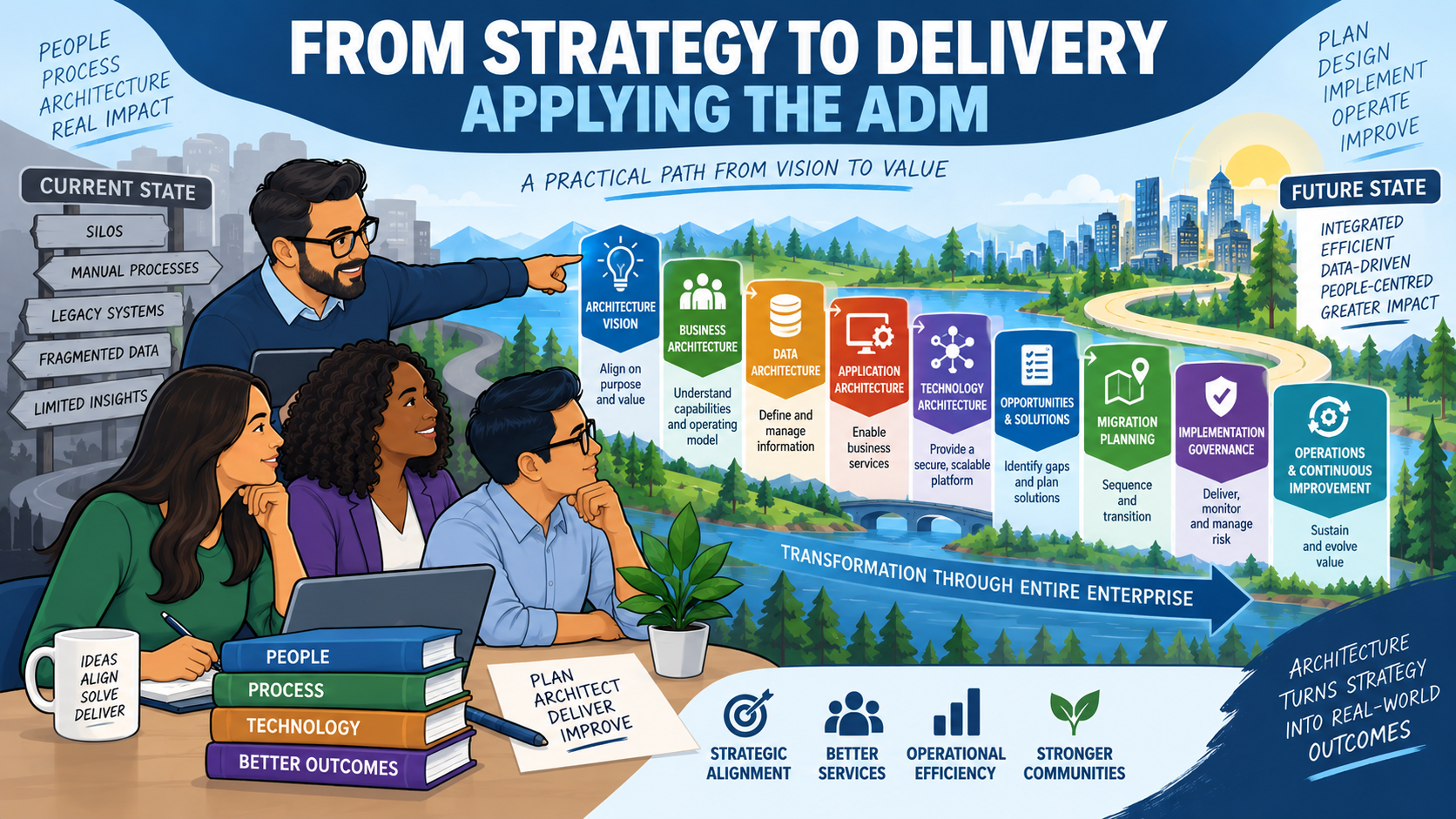 From Strategy to Delivery: Applying the Architecture Development Method (ADM)